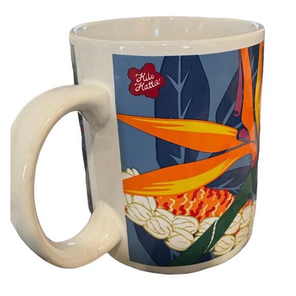 Vintage Hilo Hattie Hawaii Bird Of Paradise Coffee Mug Cup 12 Oz Tropical - Picture 7 of 9